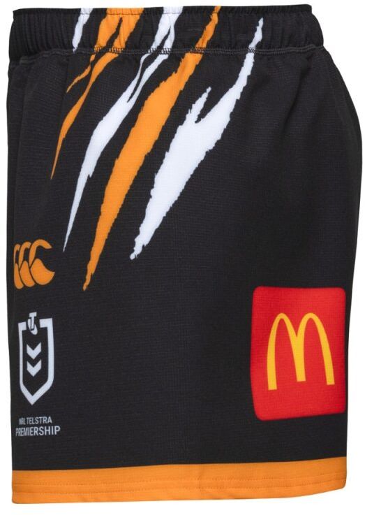 Wests Tigers 2026 NRL Mens Home Shorts