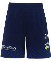 North Queensland Cowboys 2024 NRL Mens Gym Zip Shorts