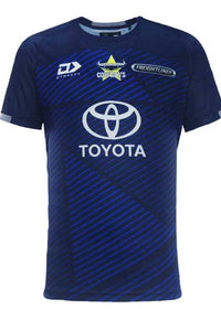 North Queensland Cowboys 2024 NRL Mens Navy Training Shirt