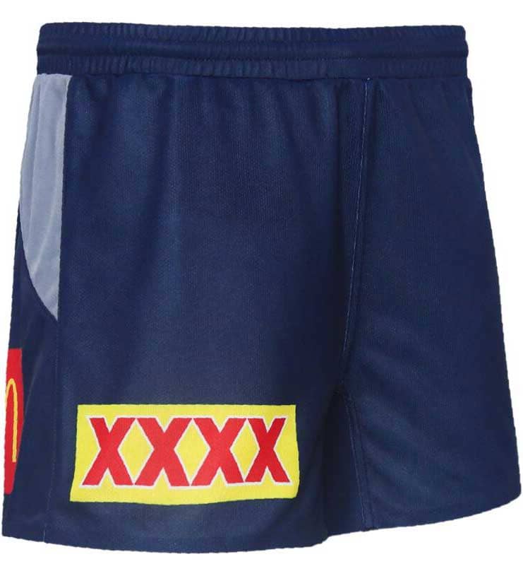 North Queensland Cowboys 2024 NRL Mens Players Navy Home Shorts