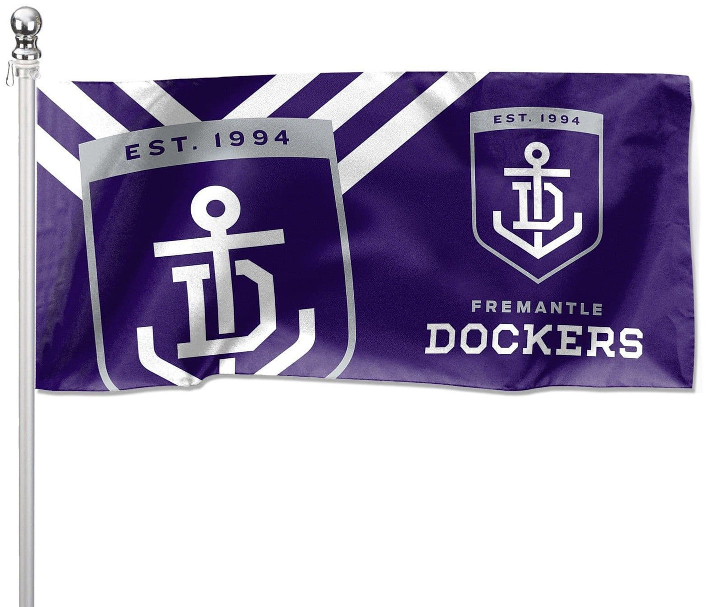 Fremantle Dockers Pole Flag 1800mm by 900mm