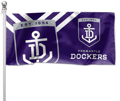 Fremantle Dockers Pole Flag 1800mm by 900mm