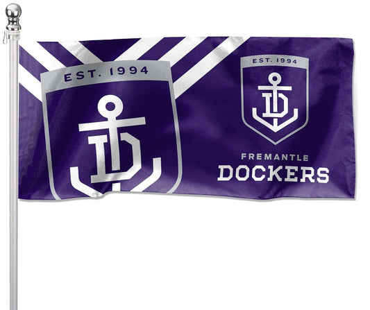 Fremantle Dockers Pole Flag 1800mm by 900mm