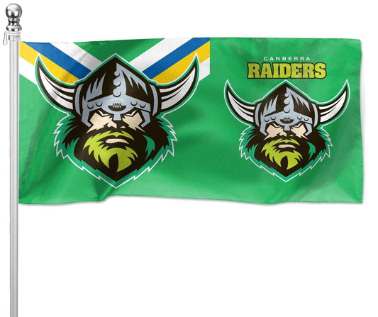 Canberra Raiders Pole Flag 1800mm by 900mm
