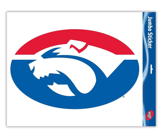 Western Bulldogs AFL Jumbo Sticker