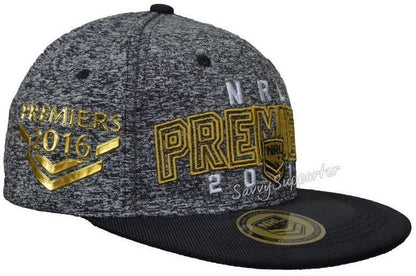 Cronulla Sharks 2016 NRL Premiers Flat Peak Cap / Hat