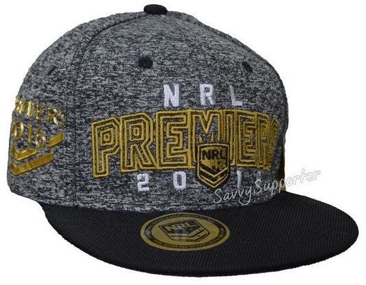 Cronulla Sharks 2016 NRL Premiers Flat Peak Cap / Hat