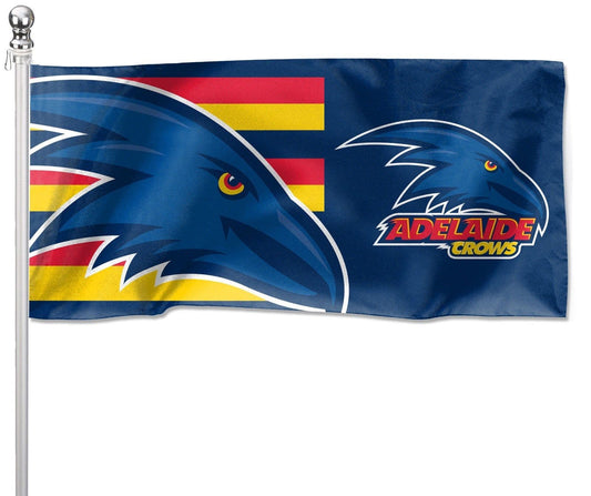 Adelaide Crows Pole Flag 1800mm by 900mm