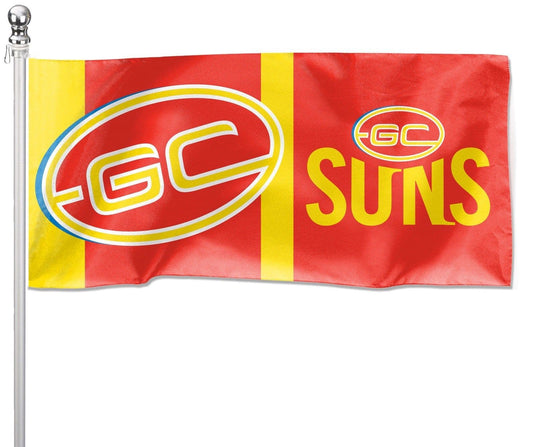 Gold Coast Suns Pole Flag 1800mm by 900mm