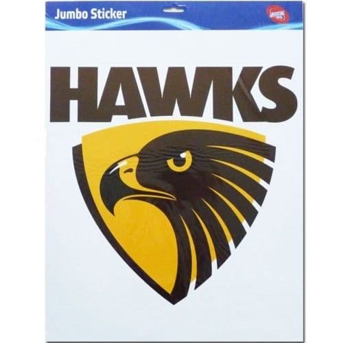 Hawthorn Hawks AFL Team Emblem Jumbo Sticker