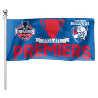 Western Bulldogs 2016 Premiers Pole Flag 180cm by 90cm