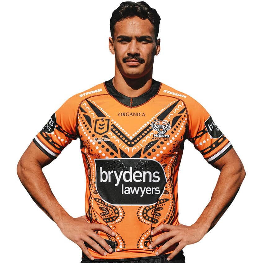 Wests Tigers NRL Mens Indigenous Jersey