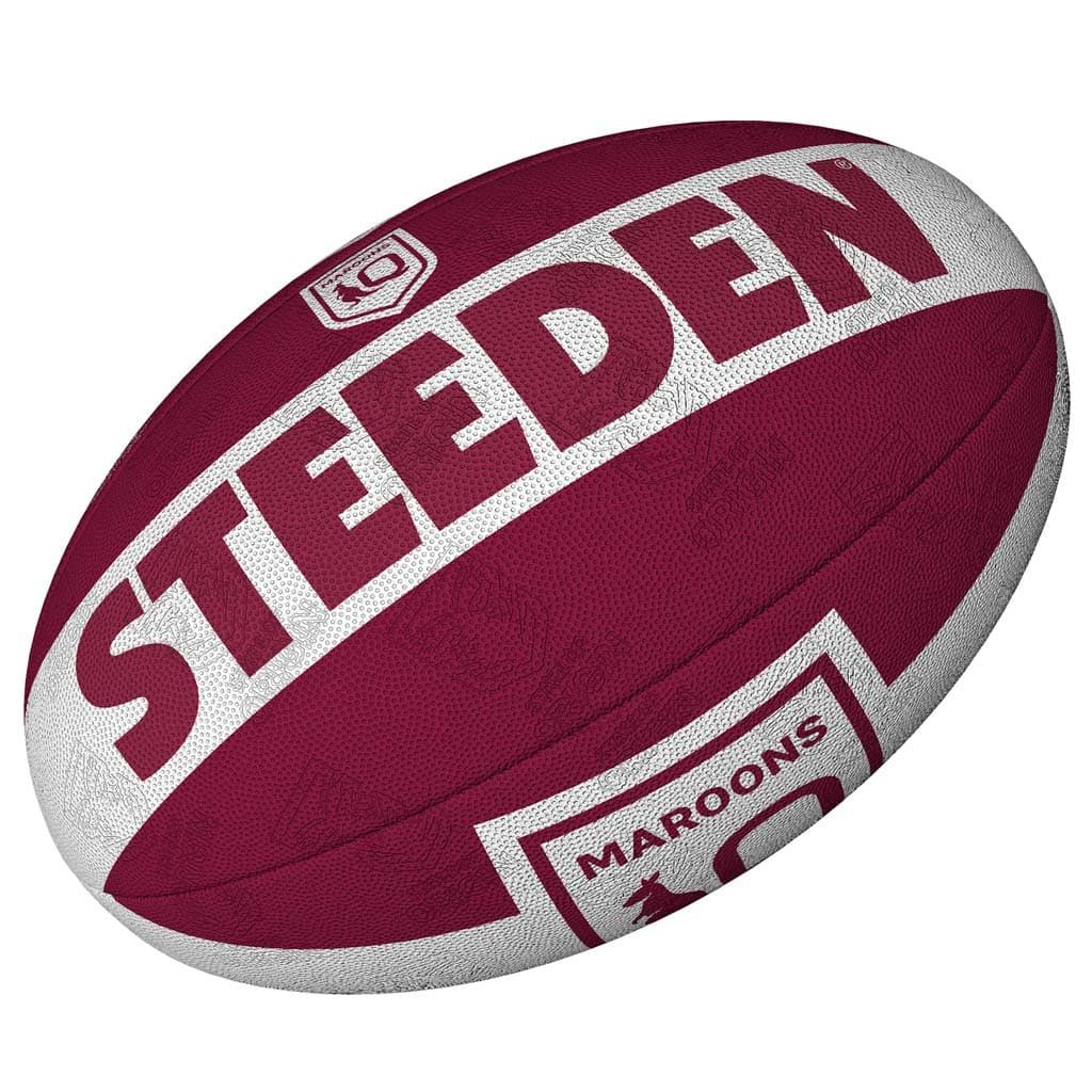 QLD Maroons NRL State of Origin Size 5 Large Supporter Ball