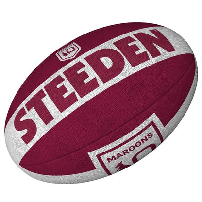 QLD Maroons NRL State of Origin Size 5 Large Supporter Ball