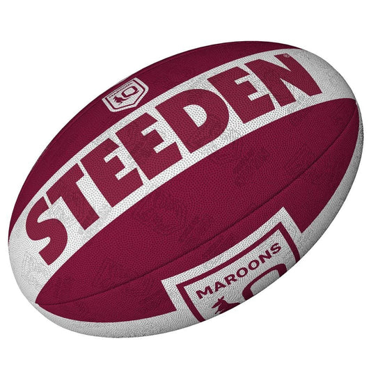 QLD Maroons NRL State of Origin Size 5 Large Supporter Ball
