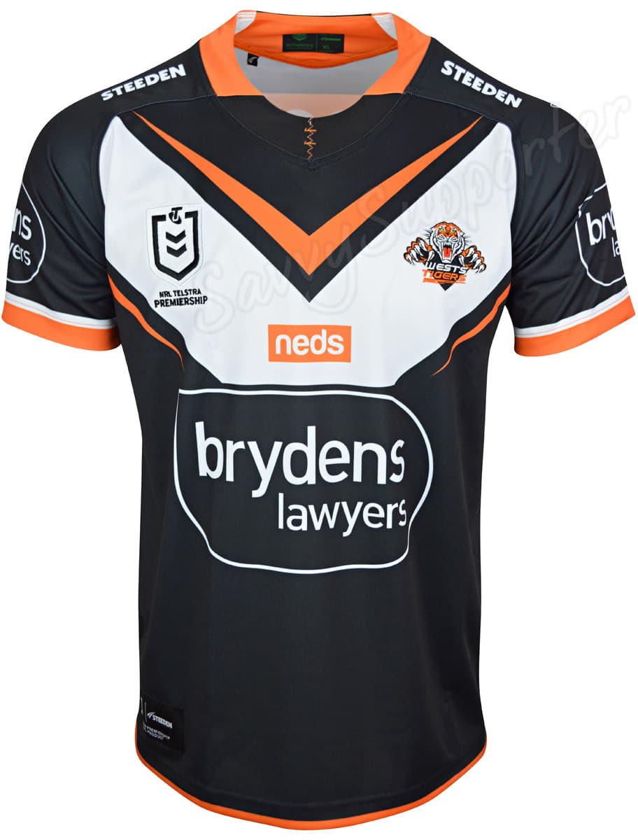 Wests Tigers Mens NRL Home Jersey  ***SMALL FIT***