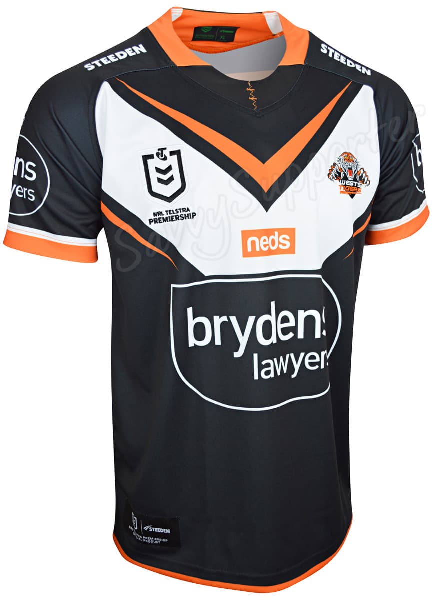 Wests Tigers Mens NRL Home Jersey  ***SMALL FIT***
