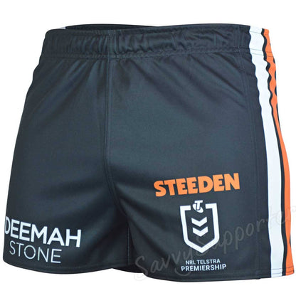 Wests Tigers Mens Home Playing Shorts