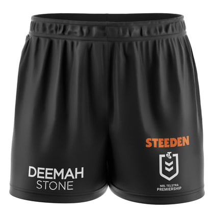 Wests Tigers Mens Home Playing Shorts