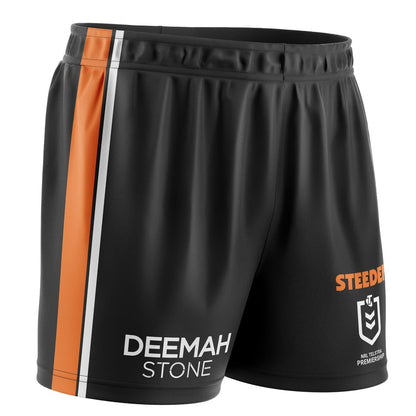 Wests Tigers Mens Home Playing Shorts