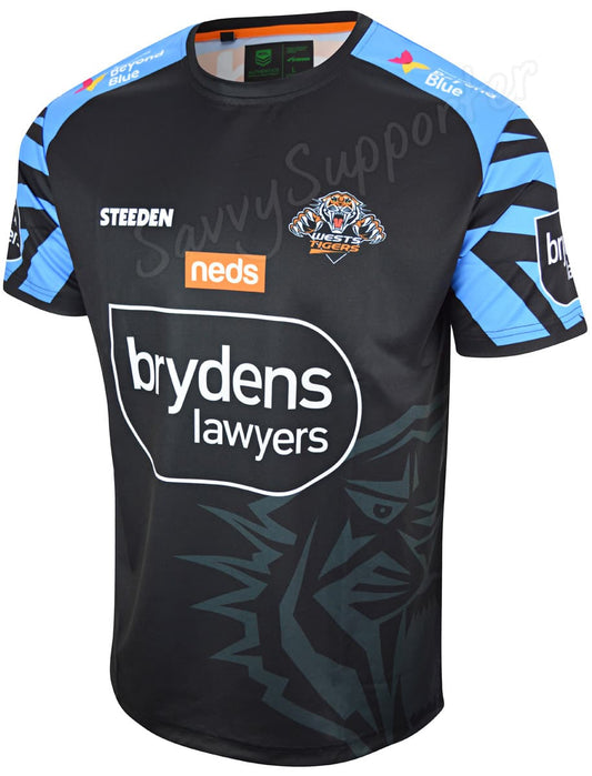 Wests Tigers NRL Mens Run Out Tee