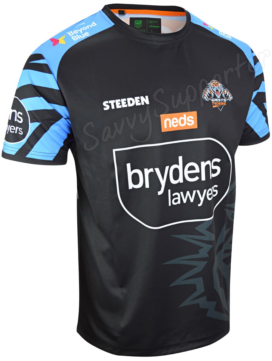 Wests Tigers NRL Mens Run Out Tee