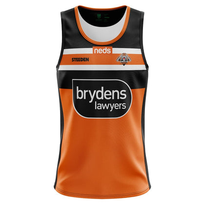 Wests Tigers Mens NRL Training Singlet