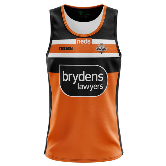 Wests Tigers Mens NRL Training Singlet
