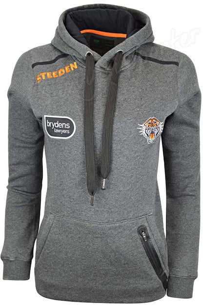 Wests Tigers NRL Ladies Players Fleece Hoody
