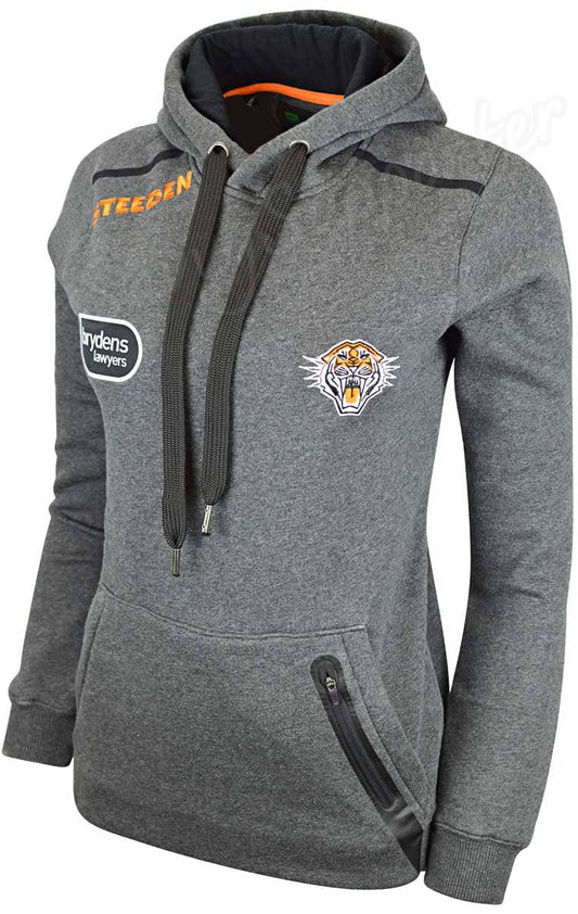 Wests Tigers NRL Ladies Players Fleece Hoody