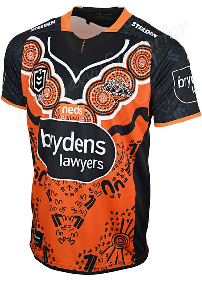 Wests Tigers Mens NRL Indigenous Jersey
