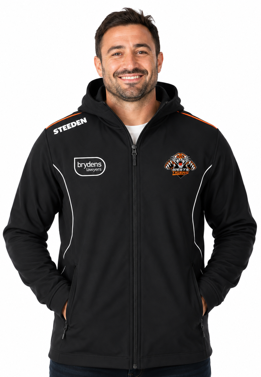 Wests Tigers NRL Adults Spray Jacket
