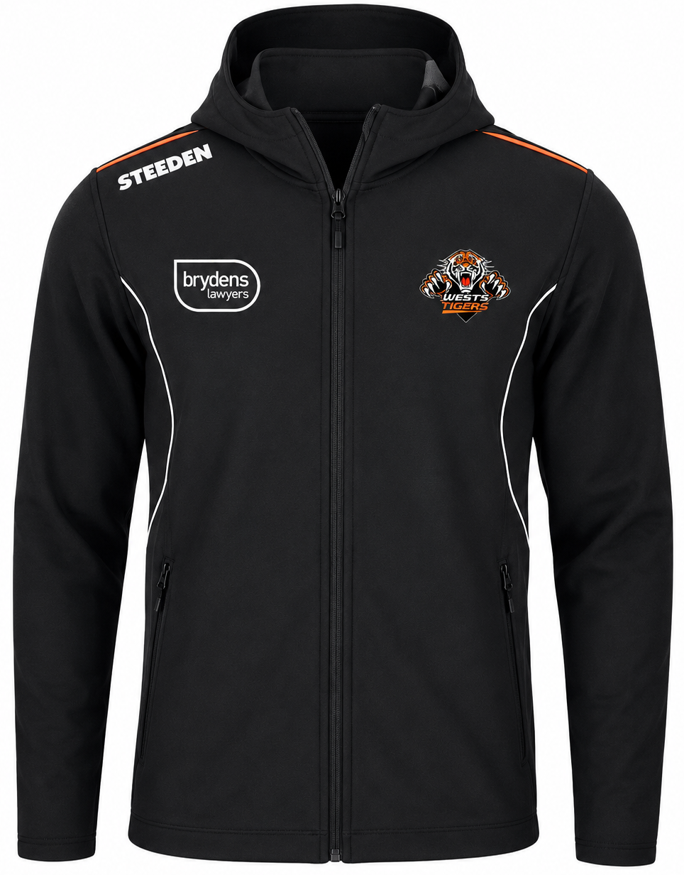 Wests Tigers NRL Adults Spray Jacket
