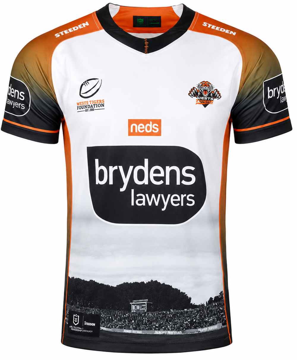 Wests Tigers NRL Mens Captains Run Leichhardt Jersey