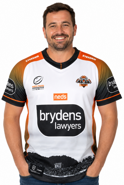 Wests Tigers NRL Mens Captains Run Leichhardt Jersey