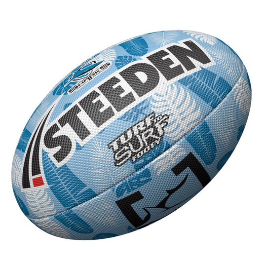 Cronulla Sharks NRL 'Turf to Surf' Size 3 Beach Football
