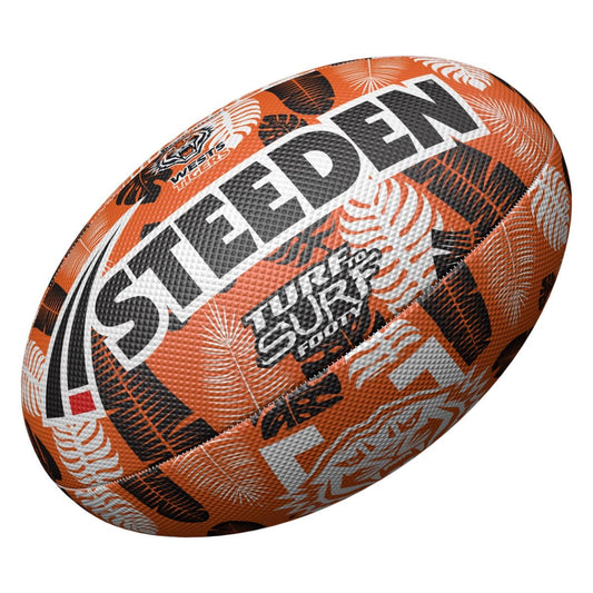 Wests Tigers NRL 'Turf to Surf' Size 3 Beach Football