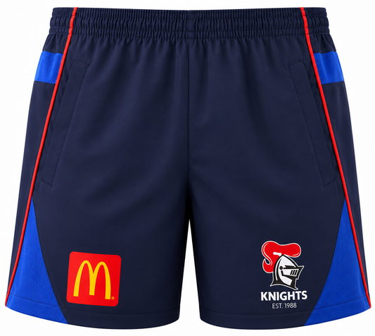 Newcastle Knights NRL Mens Training Shorts