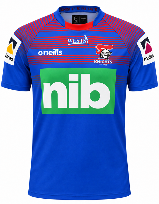 Newcastle Knights NRL Mens Royal Training Shirt