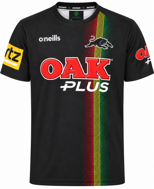 Penrith Panthers NRL Mens Black Training Shirt 3XL-7XL ONLY