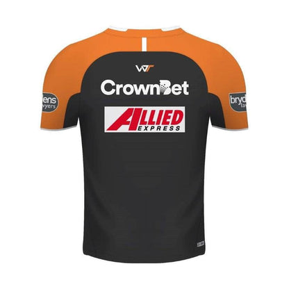 Wests Tigers Black Training Shirt Tee