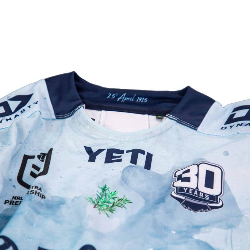 North Queensland Cowboys 2025 NRL Kids Defence / Anzac Jersey