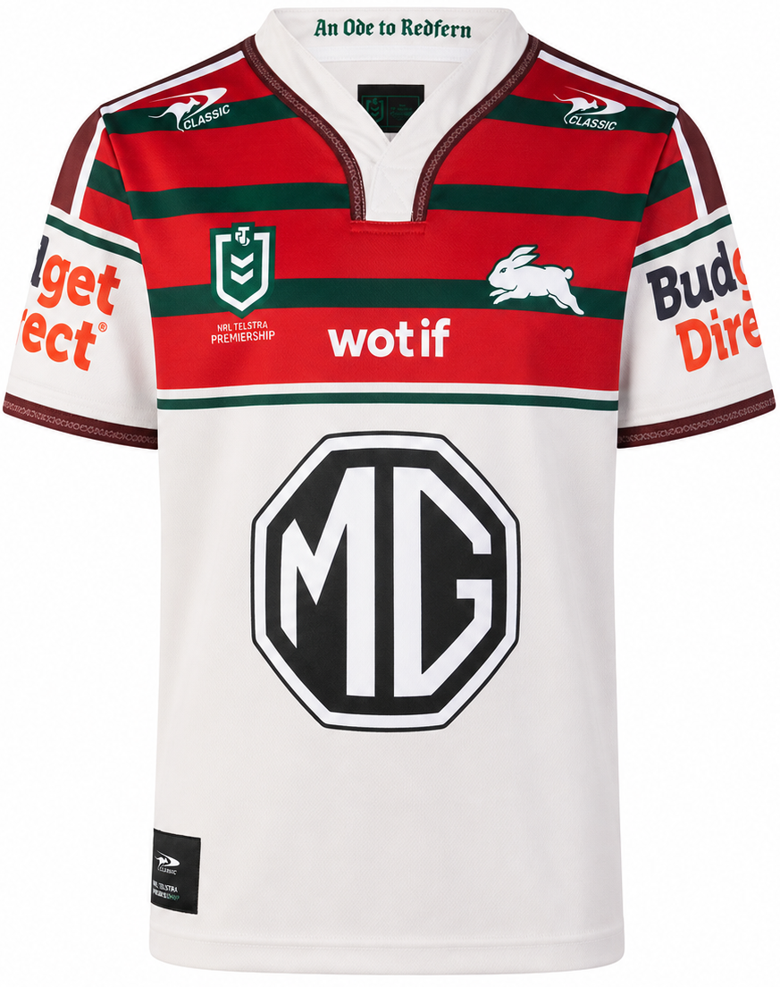 South Sydney Rabbitohs 2026 NRL Kids Alternate Jersey