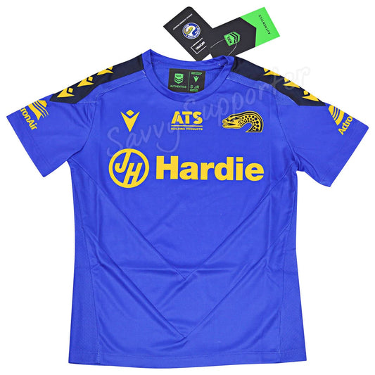 Parramatta Eels 2025 NRL Kids Blue Training Shirt