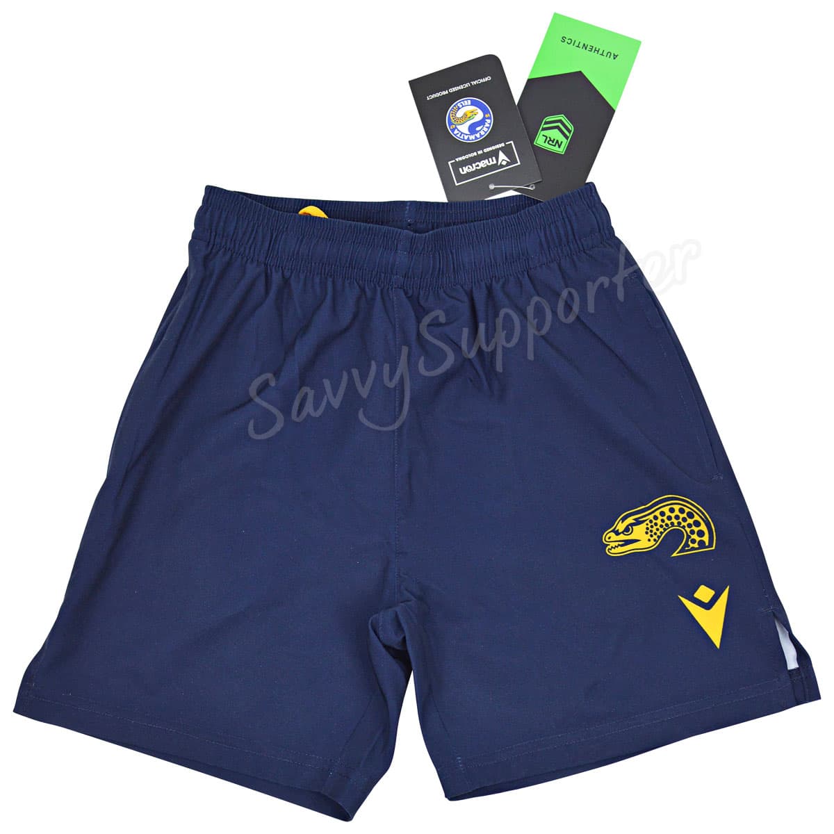 Parramatta Eels 2025 NRL Kids Navy Training Shorts