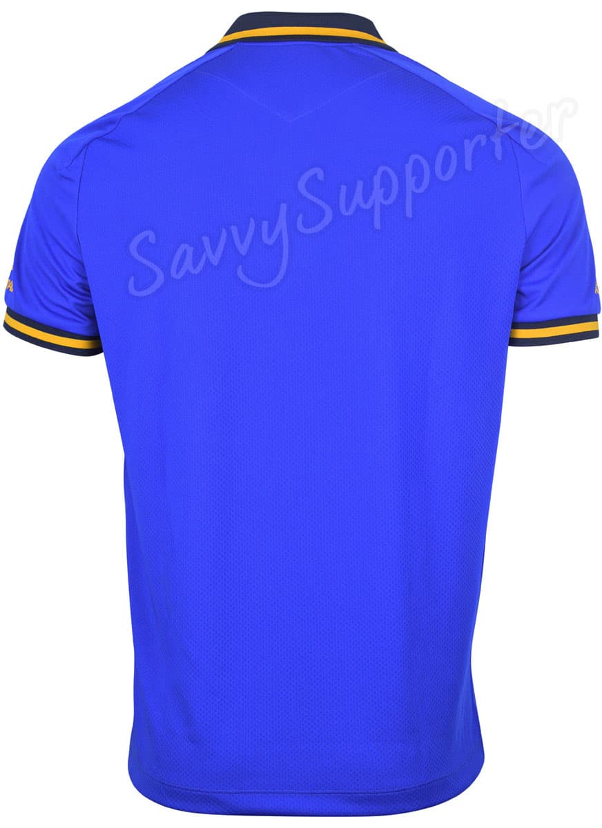 Parramatta Eels 2025 NRL Mens Blue Travel Polo Shirt