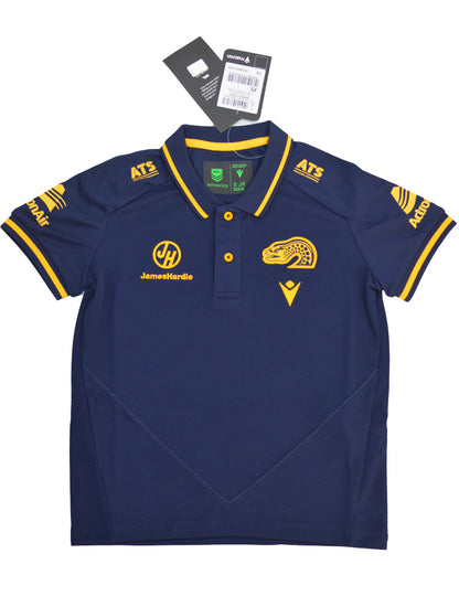 Parramatta Eels 2025 NRL Kids Navy Polo Shirt