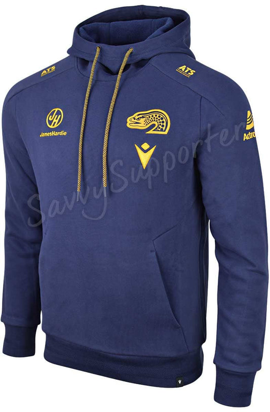 Parramatta Eels 2025 NRL Mens Player Navy Travel Hoody