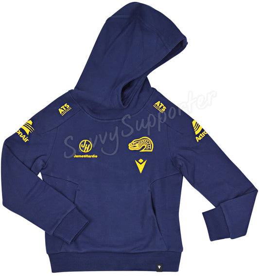 Parramatta Eels 2025 NRL Kids Players Navy Travel Hoody