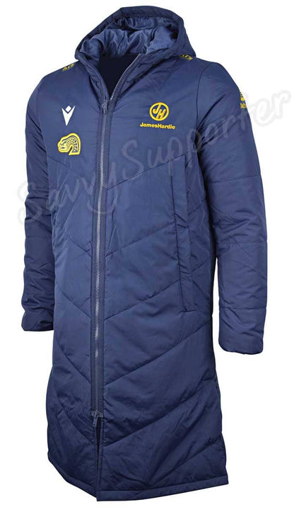 Parramatta Eels 2025 NRL Mens Long Coaches Jacket